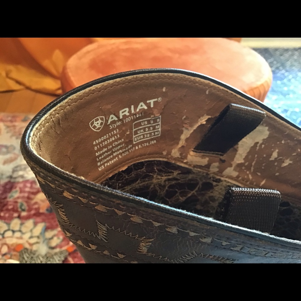 Vintage Ariat tall boots size 8B - Picture 5 of 6